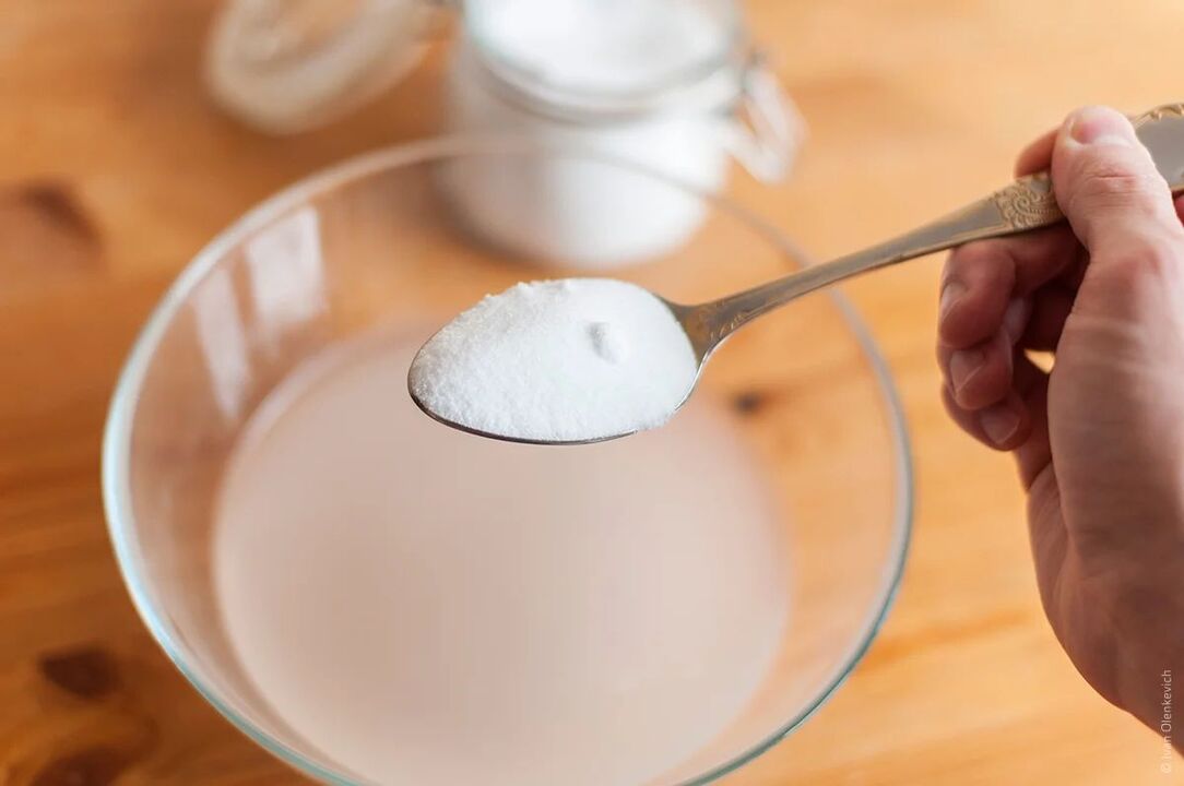 How to properly dilute soda solution